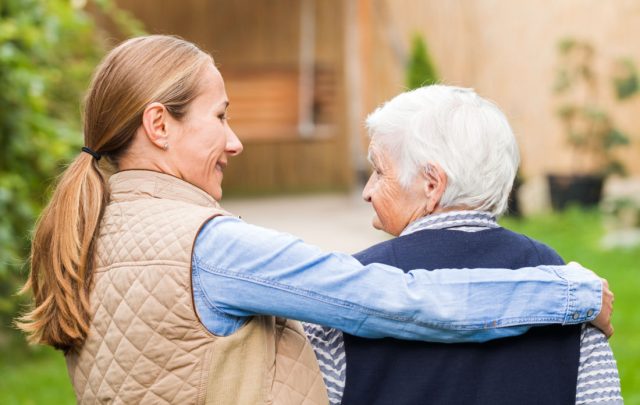 Elderly care badante