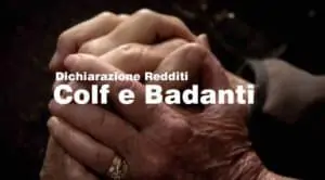 badanti colf e 730