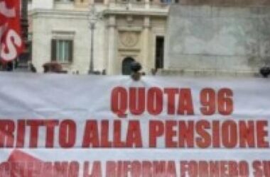 quota 96 pensioni