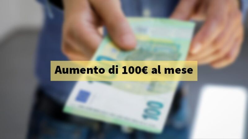 aumento pensioni 100 euro