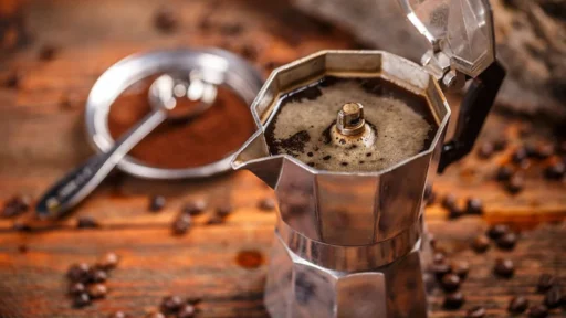 caffè con la moka