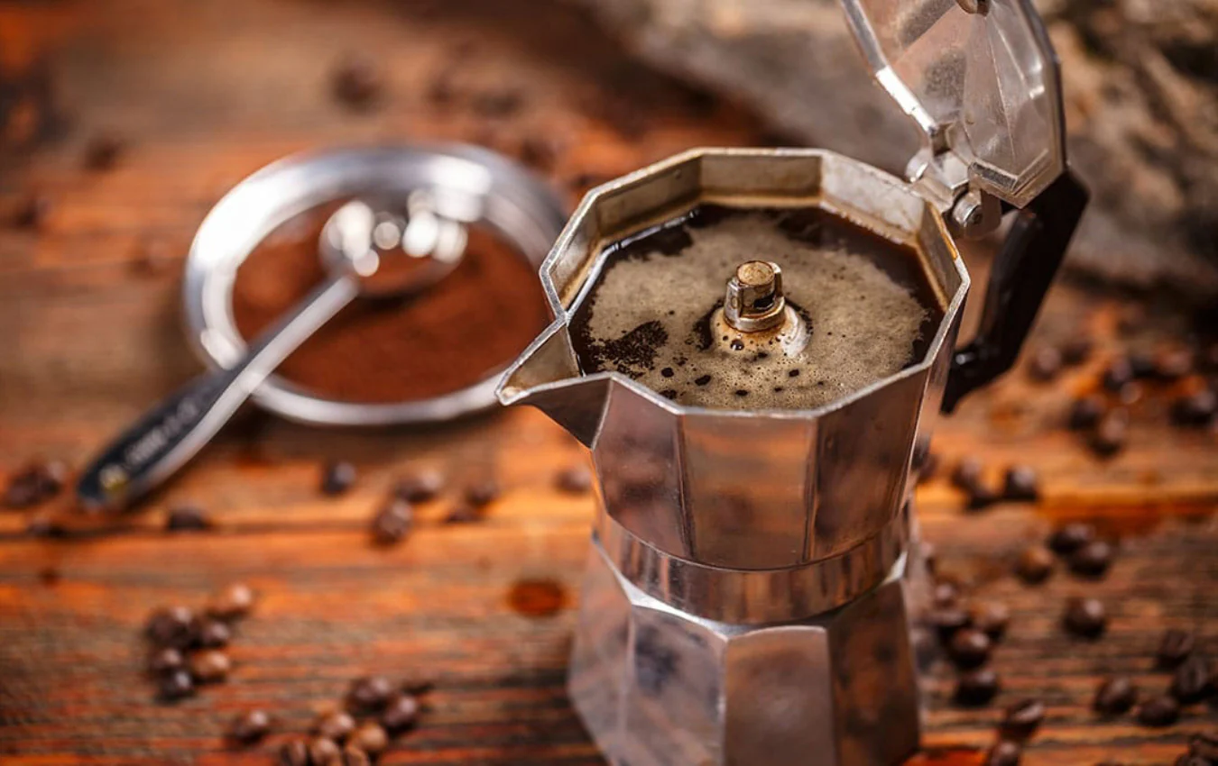 caffè con la moka